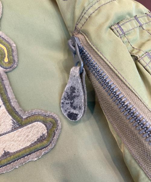 AVIREX（アヴィレックス）AVIREX (アヴィレックス) MA-1ジャケット グリーン サイズ:Ｍの古着・服飾アイテム