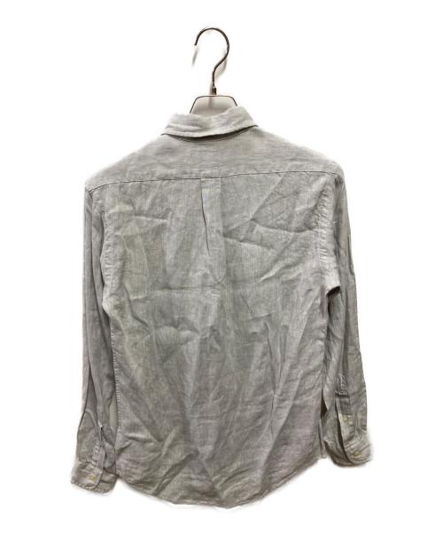 POLO RALPH LAUREN（ポロ・ラルフローレン）POLO RALPH LAUREN (ポロ・ラルフローレン) リネンシャツ グレー サイズ:ＸＳの古着・服飾アイテム