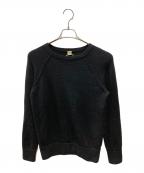 HERMESエルメス）の古着「Hロゴウールカシミヤニット」｜ブラック