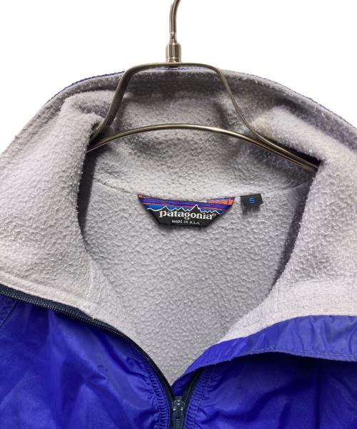 Patagonia（パタゴニア）Patagonia (パタゴニア) 90's シェルドシンチラジャケット ブルー サイズ:Ｓの古着・服飾アイテム