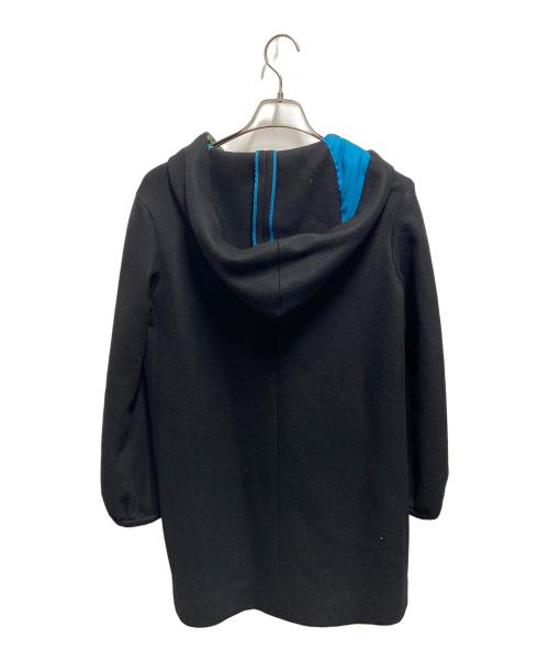 LOUIS VUITTON（ルイ ヴィトン）LOUIS VUITTON (ルイ ヴィトン) カシミヤ混フーデッドコート ブラック サイズ:３６の古着・服飾アイテム