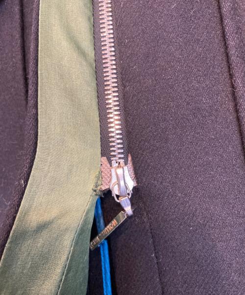 LOUIS VUITTON（ルイ ヴィトン）LOUIS VUITTON (ルイ ヴィトン) カシミヤ混フーデッドコート ブラック サイズ:３６の古着・服飾アイテム