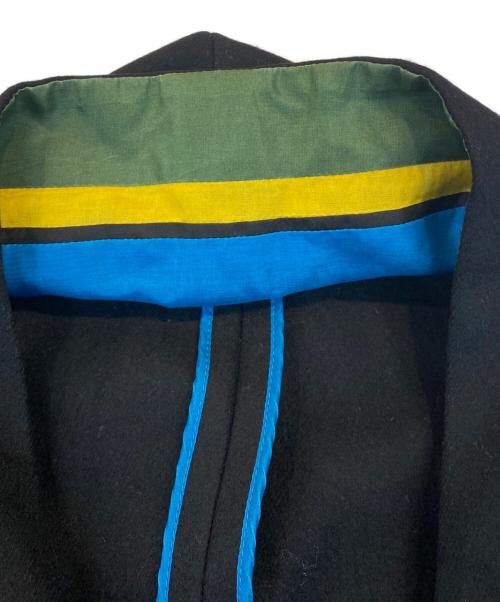 LOUIS VUITTON（ルイ ヴィトン）LOUIS VUITTON (ルイ ヴィトン) カシミヤ混フーデッドコート ブラック サイズ:３６の古着・服飾アイテム