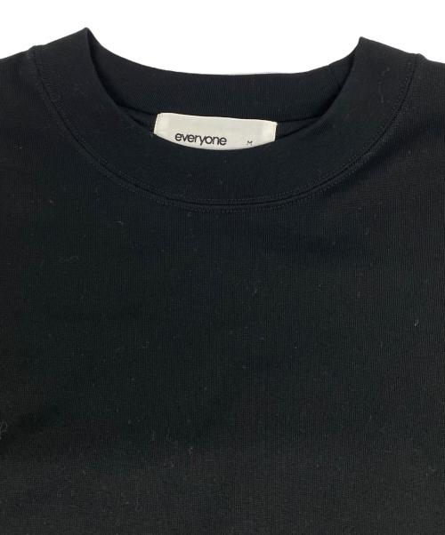 everyone（エブリワン）everyone (エブリワン) cotton long sleeve ブラック サイズ:Mの古着・服飾アイテム