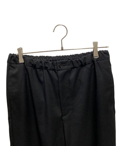 everyone（エブリワン）everyone (エブリワン) polyester twill easy slacks ブラック サイズ:Mの古着・服飾アイテム