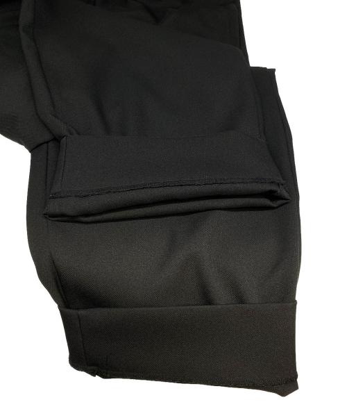 everyone（エブリワン）everyone (エブリワン) polyester twill easy slacks ブラック サイズ:Mの古着・服飾アイテム