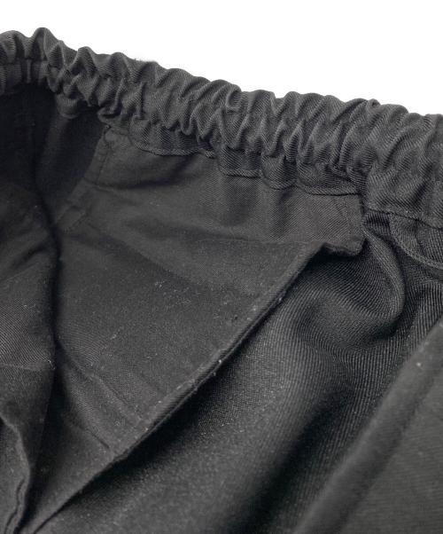 everyone（エブリワン）everyone (エブリワン) polyester twill easy slacks ブラック サイズ:Mの古着・服飾アイテム