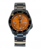 SEIKOセイコー）の古着「腕時計」｜オレンジ