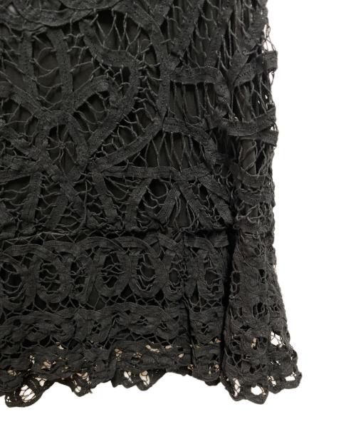 UNGRID（アングリッド）UNGRID (アングリッド) バテンレーストップス ブラック サイズ:FREEの古着・服飾アイテム
