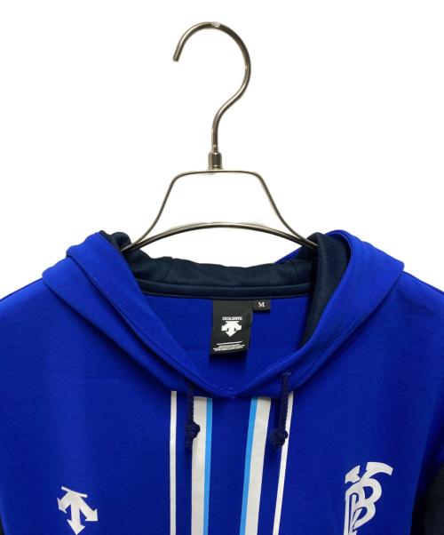 DESCENTE（デサント）DESCENTE (デサント) プルオーバーパーカー ブルー サイズ:Ｍの古着・服飾アイテム