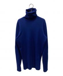 Hed Mayner（ヘド メイナー）の古着「TURTLENECK JERSEY」｜ブルー