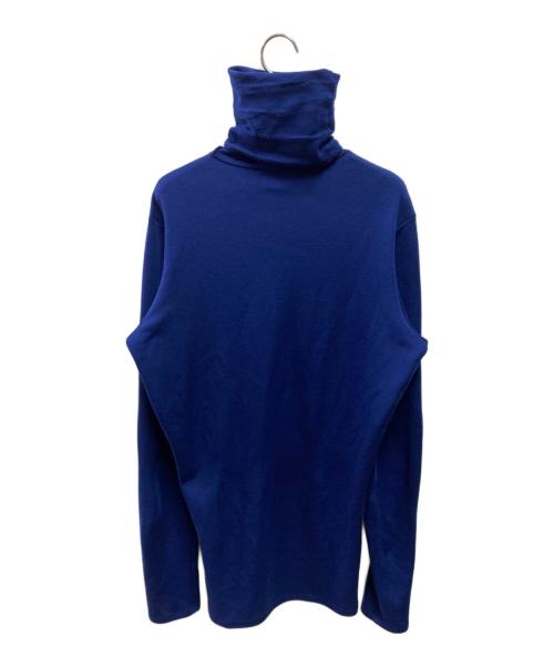 Hed Mayner（ヘド メイナー）Hed Mayner (ヘド メイナー) TURTLENECK JERSEY ブルー サイズ:Ｓの古着・服飾アイテム