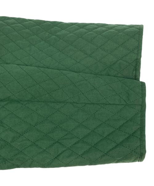 HUIS（ハウス）HUIS (ハウス) ダウンプルーフコットン sunstate中綿キルティングコート グリーン サイズ:Fの古着・服飾アイテム
