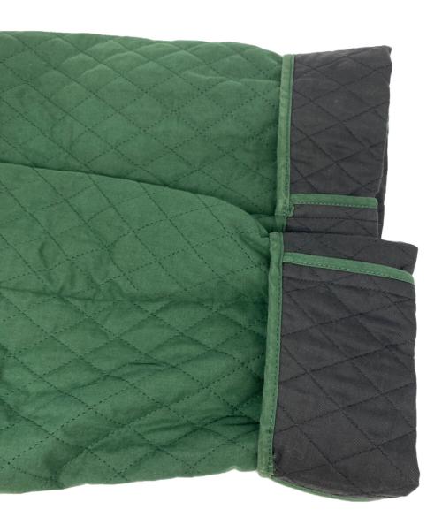 HUIS（ハウス）HUIS (ハウス) ダウンプルーフコットン sunstate中綿キルティングコート グリーン サイズ:Fの古着・服飾アイテム