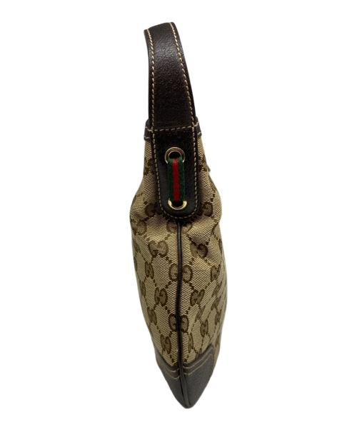 GUCCI（グッチ）GUCCI (グッチ) GGキャンバスプリンシーショルダーバッグ ベージュの古着・服飾アイテム