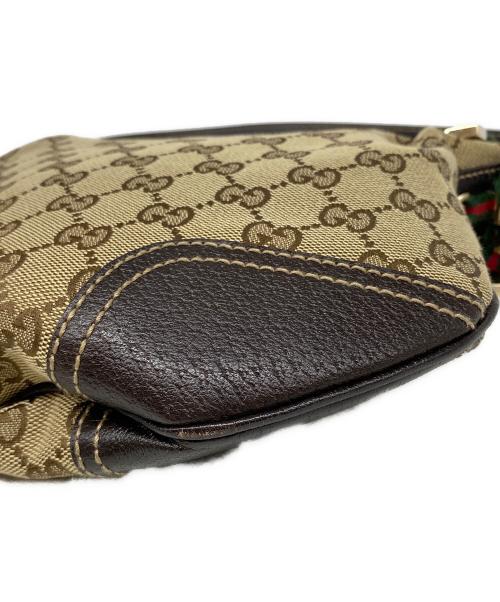 GUCCI（グッチ）GUCCI (グッチ) GGキャンバスプリンシーショルダーバッグ ベージュの古着・服飾アイテム
