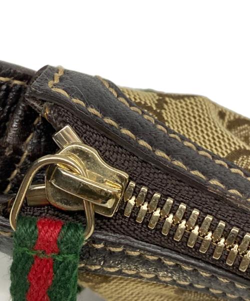 GUCCI（グッチ）GUCCI (グッチ) GGキャンバスプリンシーショルダーバッグ ベージュの古着・服飾アイテム