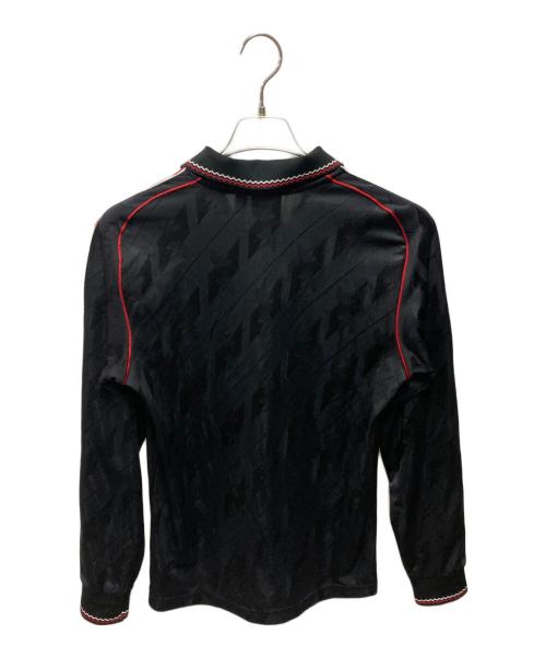 adidas（アディダス）adidas (アディダス) マンチェスター・ユナイテッド LIFESTYLER LSジャージー ブラック サイズ:Ｓ 未使用品の古着・服飾アイテム