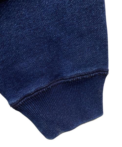 Denham（デンハム）Denham (デンハム) INDIGO HENLEY SWEAT インディゴ サイズ:38 未使用品の古着・服飾アイテム