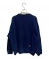 Denham (デンハム) INDIGO HENLEY SWEAT インディゴ サイズ:38 未使用品：12000円