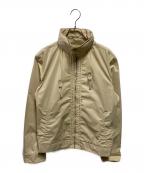 Salvatore Ferragamoサルヴァトーレ フェラガモ）の古着「スタンドカラージャケット」｜ベージュ