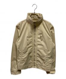 Salvatore Ferragamo（サルヴァトーレ フェラガモ）の古着「スタンドカラージャケット」｜ベージュ