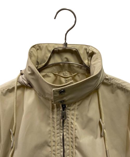 Salvatore Ferragamo（サルヴァトーレ フェラガモ）Salvatore Ferragamo (サルヴァトーレ フェラガモ) スタンドカラージャケット ベージュ サイズ:46(165cm相当)の古着・服飾アイテム