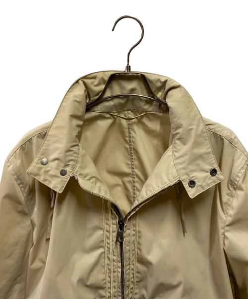 Salvatore Ferragamo（サルヴァトーレ フェラガモ）Salvatore Ferragamo (サルヴァトーレ フェラガモ) スタンドカラージャケット ベージュ サイズ:46(165cm相当)の古着・服飾アイテム