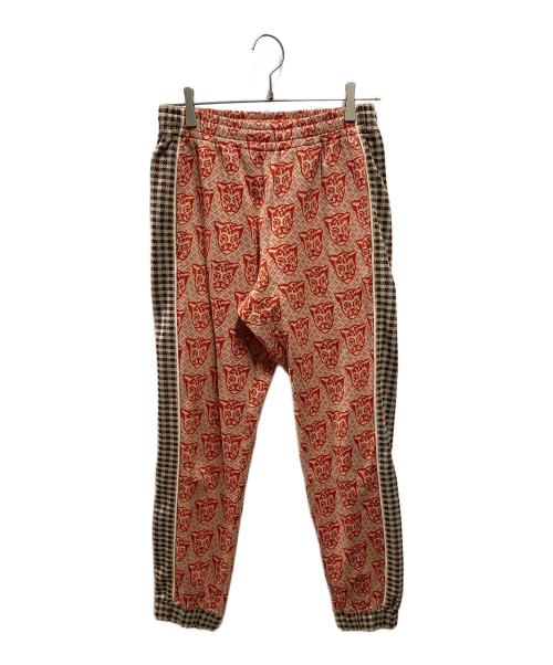 GUCCI（グッチ）GUCCI (グッチ) アニマル柄トラックパンツ レッド サイズ:Ｓの古着・服飾アイテム