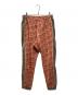 GUCCI（グッチ）の古着「アニマル柄トラックパンツ」｜レッド