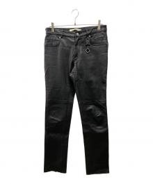 1017 ALYX 9SM（テンセブンティーン アリクス ナインエスエム）の古着「19AW Leather PANTS」｜ブラック