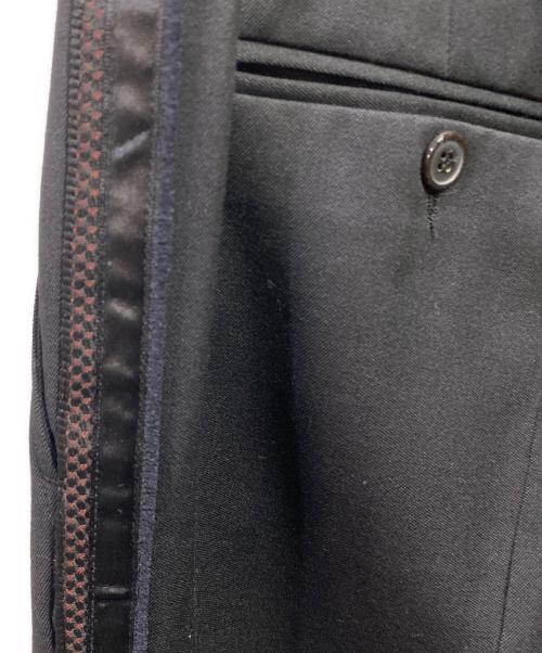 BALMAIN（バルマン）BALMAIN (バルマン) サイドラインパンツ ブラック サイズ:50の古着・服飾アイテム