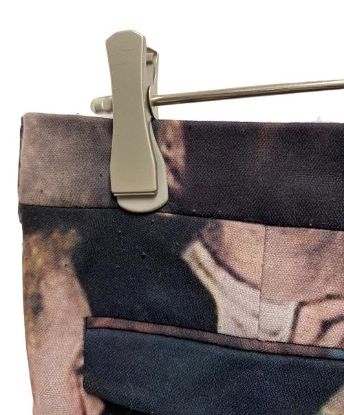 DIOR HOMME（ディオール オム）DIOR HOMME (ディオール オム) DAN WITZ (ダン・ウィッツ) 17AW 転写プリントパンツ ブラック サイズ:50の古着・服飾アイテム