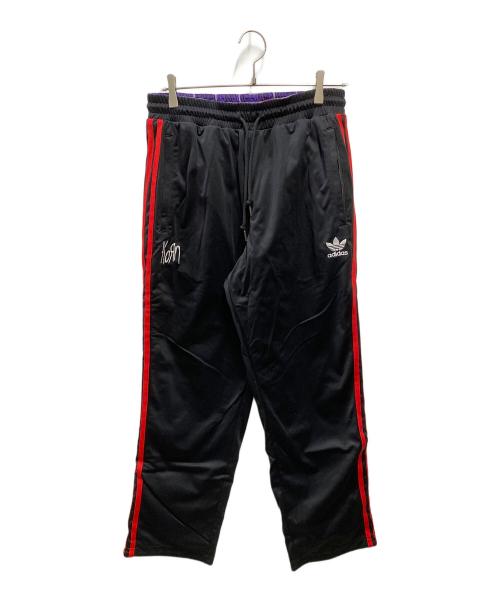 adidas（アディダス）adidas (アディダス) KORN (コーン) 24SS TRACK PANT ブラック サイズ:Ｍの古着・服飾アイテム