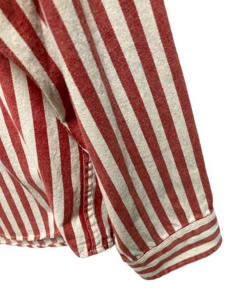 SUPREME（シュプリーム）SUPREME (シュプリーム) 19AW Denim Shirt デニムシャツ ストライプシャツ レッド サイズ:Ｌの古着・服飾アイテム