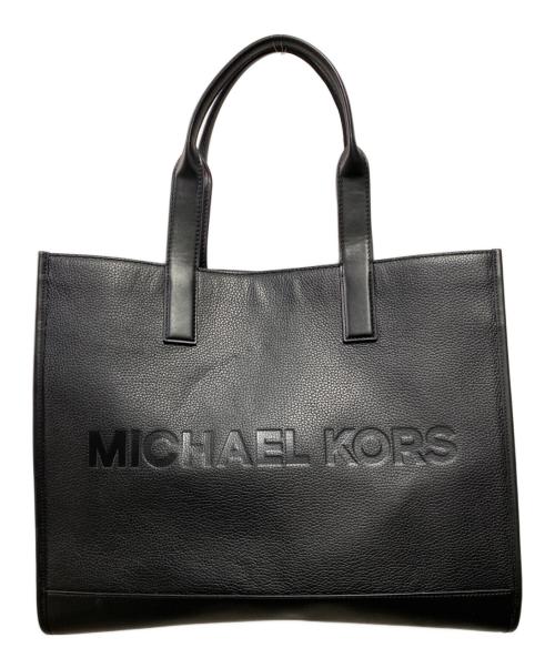 MICHAEL KORS（マイケル・コース）MICHAEL KORS (マイケル・コース) COOPER STRUCTURED TOTE ブラックの古着・服飾アイテム