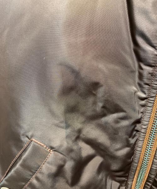 BEAMS（ビームス）BEAMS (ビームス) リラックスフィット THERMOLITE(R) MA-1 （撥水） ブラウン サイズ:Sの古着・服飾アイテム