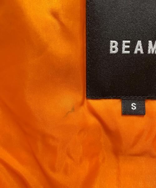 BEAMS（ビームス）BEAMS (ビームス) リラックスフィット THERMOLITE(R) MA-1 （撥水） ブラウン サイズ:Sの古着・服飾アイテム