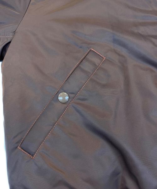 BEAMS（ビームス）BEAMS (ビームス) リラックスフィット THERMOLITE(R) MA-1 （撥水） ブラウン サイズ:Sの古着・服飾アイテム