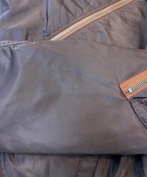 BEAMS（ビームス）BEAMS (ビームス) リラックスフィット THERMOLITE(R) MA-1 （撥水） ブラウン サイズ:Sの古着・服飾アイテム