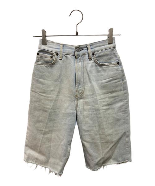 Acne studios（アクネ ストゥディオズ）Acne studios (アクネ ストゥディオズ) カットオフデニムハーフパンツ インディゴ サイズ:26の古着・服飾アイテム