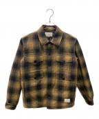 NEIGHBORHOODネイバーフッド）の古着「CAMPBELL/WE-SHIRT LS」｜ブラウン