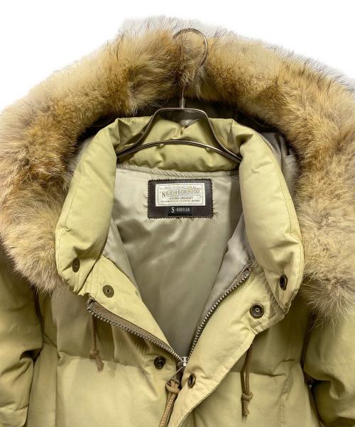 NEIGHBORHOOD（ネイバーフッド）NEIGHBORHOOD (ネイバーフッド) シンサレートコンビダウンジャケット ベージュ サイズ:Sの古着・服飾アイテム