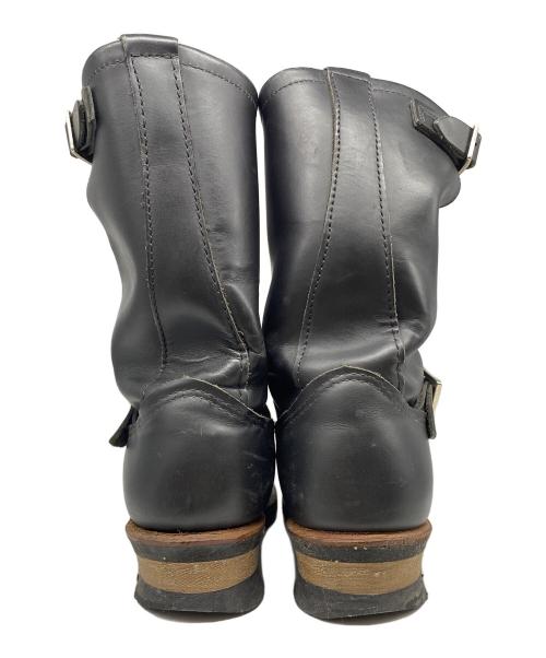 RED WING（レッドウィング）RED WING (レッドウィング) スチールトゥエンジニアブーツ ブラック サイズ:8 1/2の古着・服飾アイテム