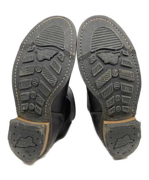 RED WING（レッドウィング）RED WING (レッドウィング) スチールトゥエンジニアブーツ ブラック サイズ:8 1/2の古着・服飾アイテム