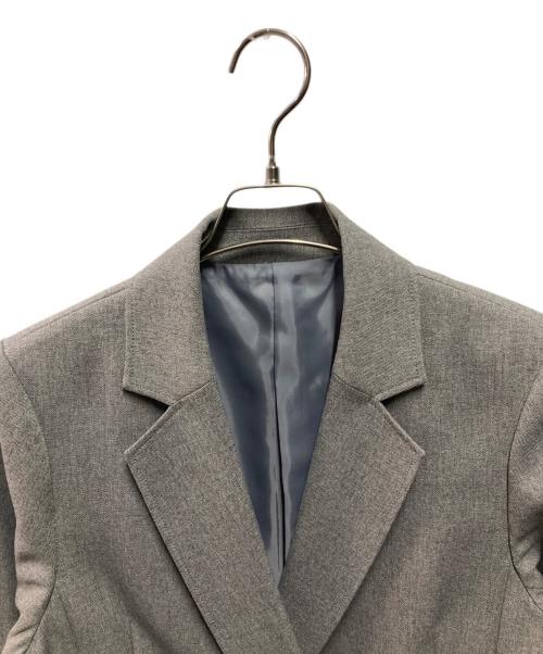 SHIPS any（シップスエニィ）SHIPS any (シップスエニィ) アイビー ブレザー ダブル ジャケット グレー サイズ:38の古着・服飾アイテム