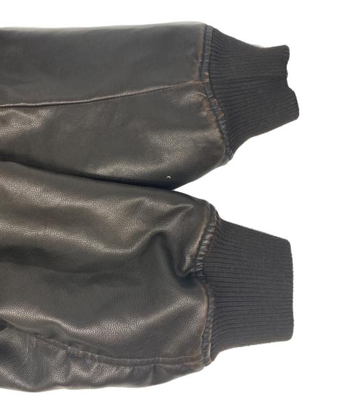 SAVOY CLOTHING（サヴォイ クロージング）SAVOY CLOTHING (サヴォイ クロージング) vegan leather jacket ブラウン サイズ:FREEの古着・服飾アイテム