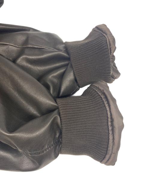 SAVOY CLOTHING（サヴォイ クロージング）SAVOY CLOTHING (サヴォイ クロージング) vegan leather jacket ブラウン サイズ:FREEの古着・服飾アイテム