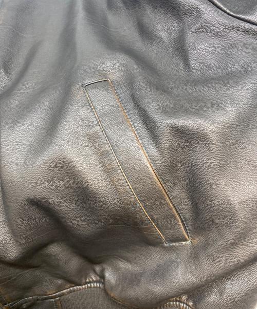 SAVOY CLOTHING（サヴォイ クロージング）SAVOY CLOTHING (サヴォイ クロージング) vegan leather jacket ブラウン サイズ:FREEの古着・服飾アイテム