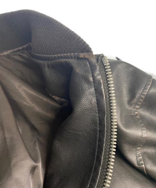 SAVOY CLOTHING（サヴォイ クロージング）SAVOY CLOTHING (サヴォイ クロージング) vegan leather jacket ブラウン サイズ:FREEの古着・服飾アイテム
